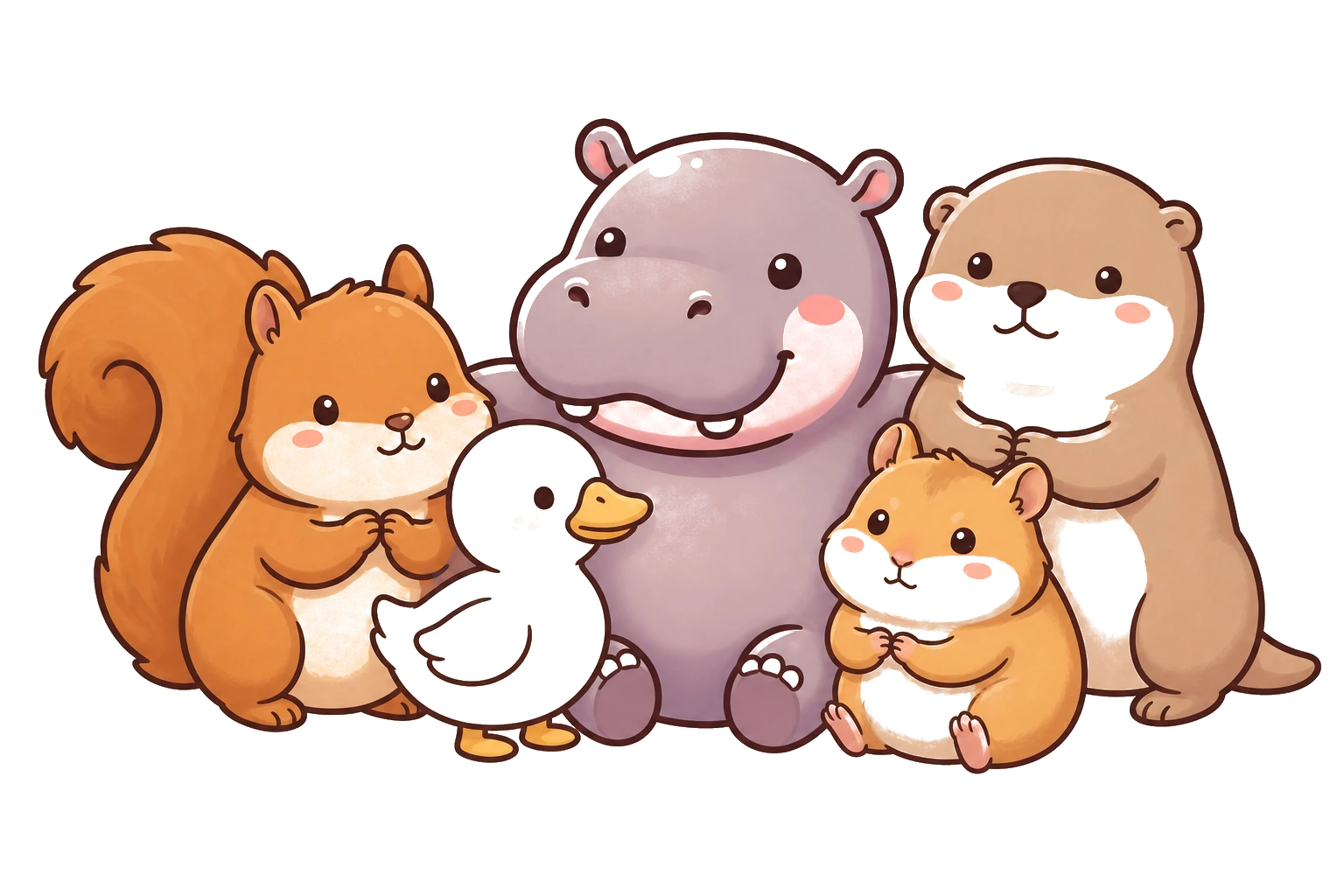 どうぶつポトンの仲間たち